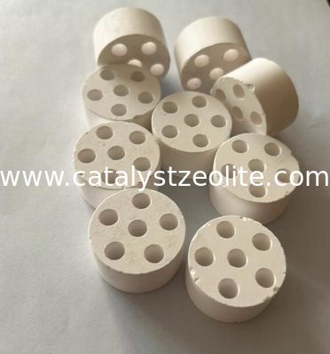 6 구멍 33mm 18mm 알루미나 촉매 지원 높은 표면